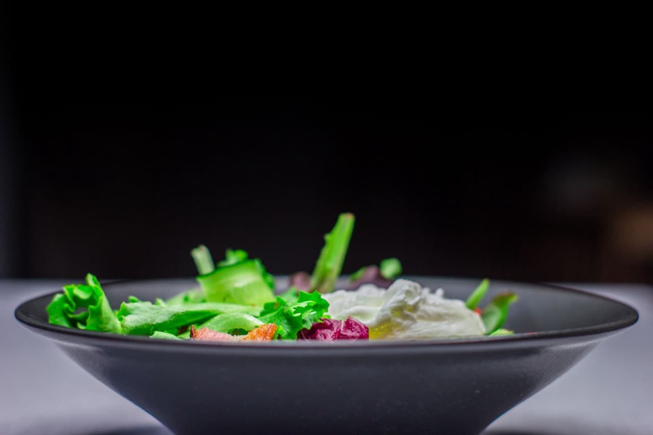 Falafel Salatası için temsili sunum fotoğrafı