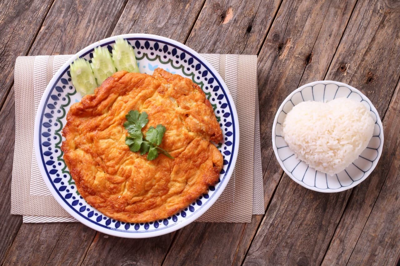 Kabaklı Omlet için temsili sunum fotoğrafı