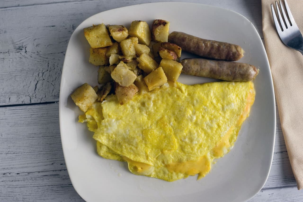 Kapya Biberli Omlet için temsili sunum fotoğrafı