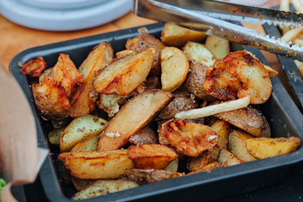 Közlenmiş Patates için temsili sunum fotoğrafı