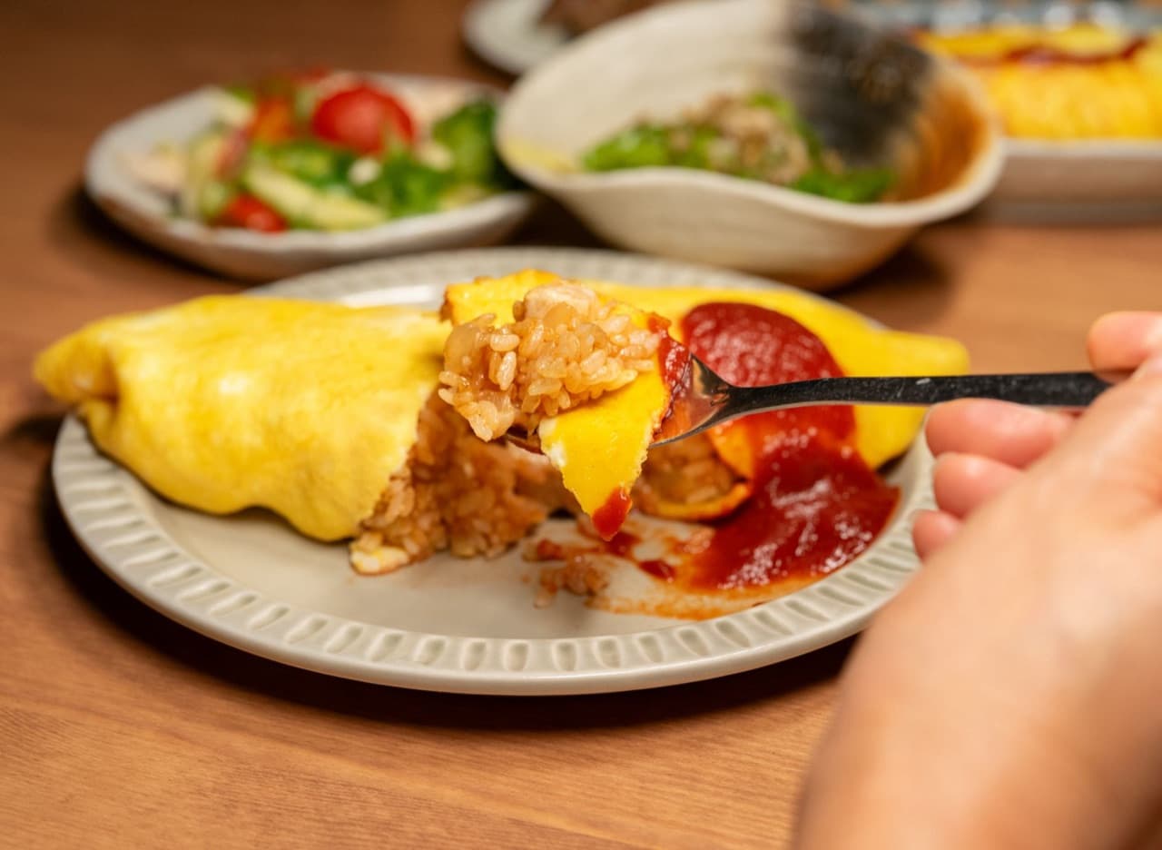 Otlu Omlet için temsili sunum fotoğrafı