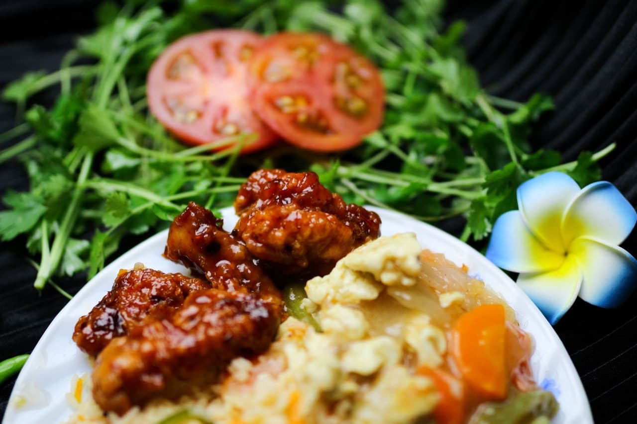 Tavuk Fajita için temsili sunum fotoğrafı