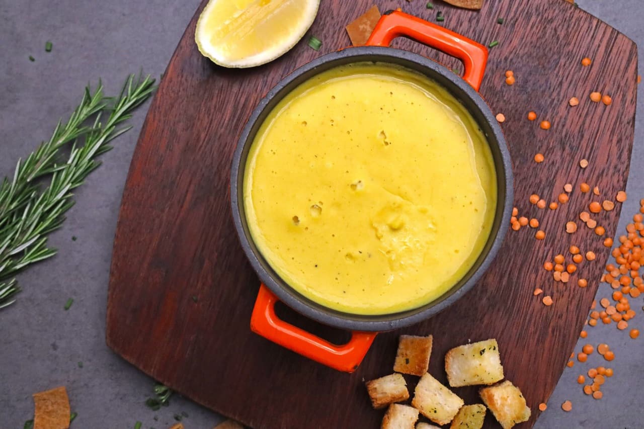 Yeşil Mercimek Yemeği için temsili sunum fotoğrafı