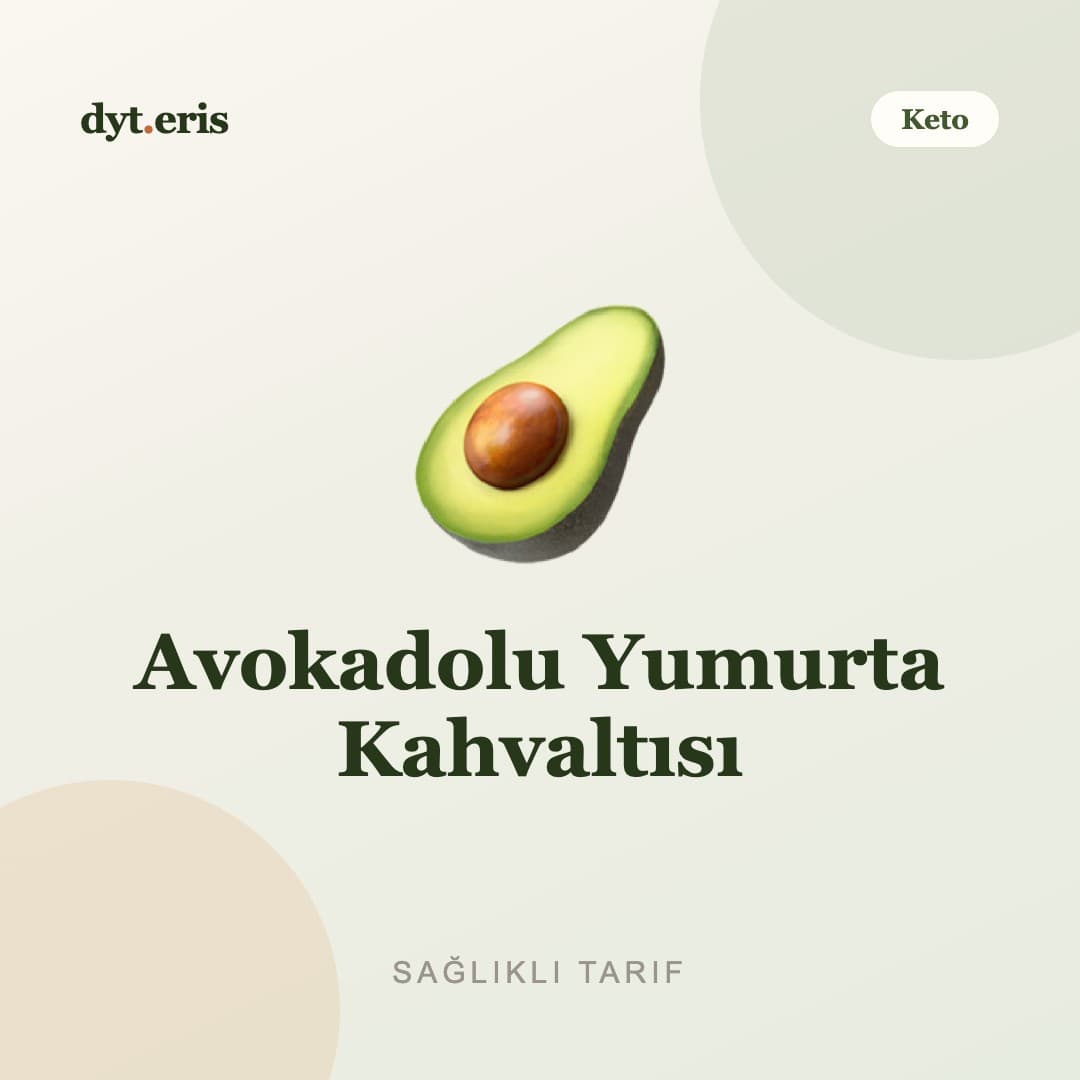 Avokadolu Yumurta Kahvaltısı
