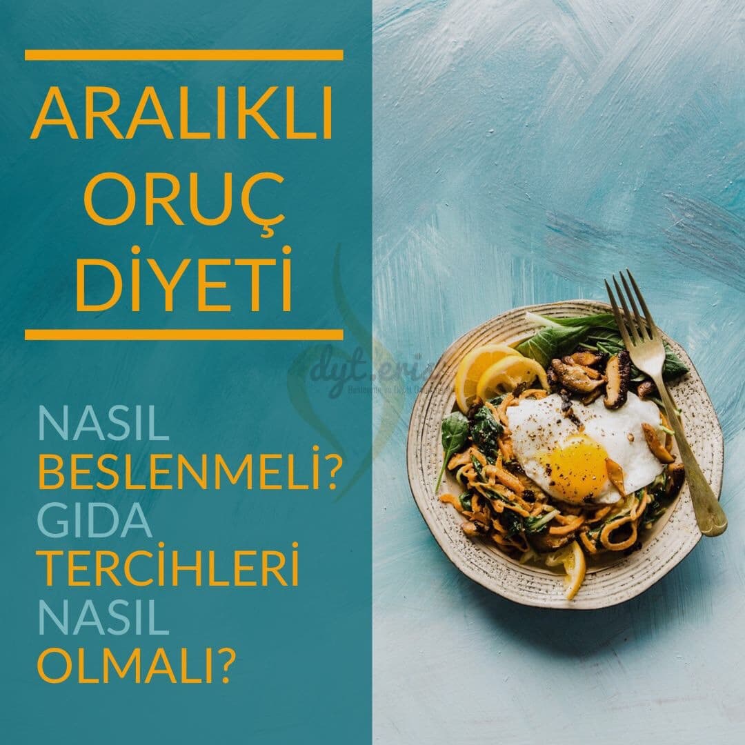 Aralıklı oruç sürecinde sağlıklı beslenme önerileri