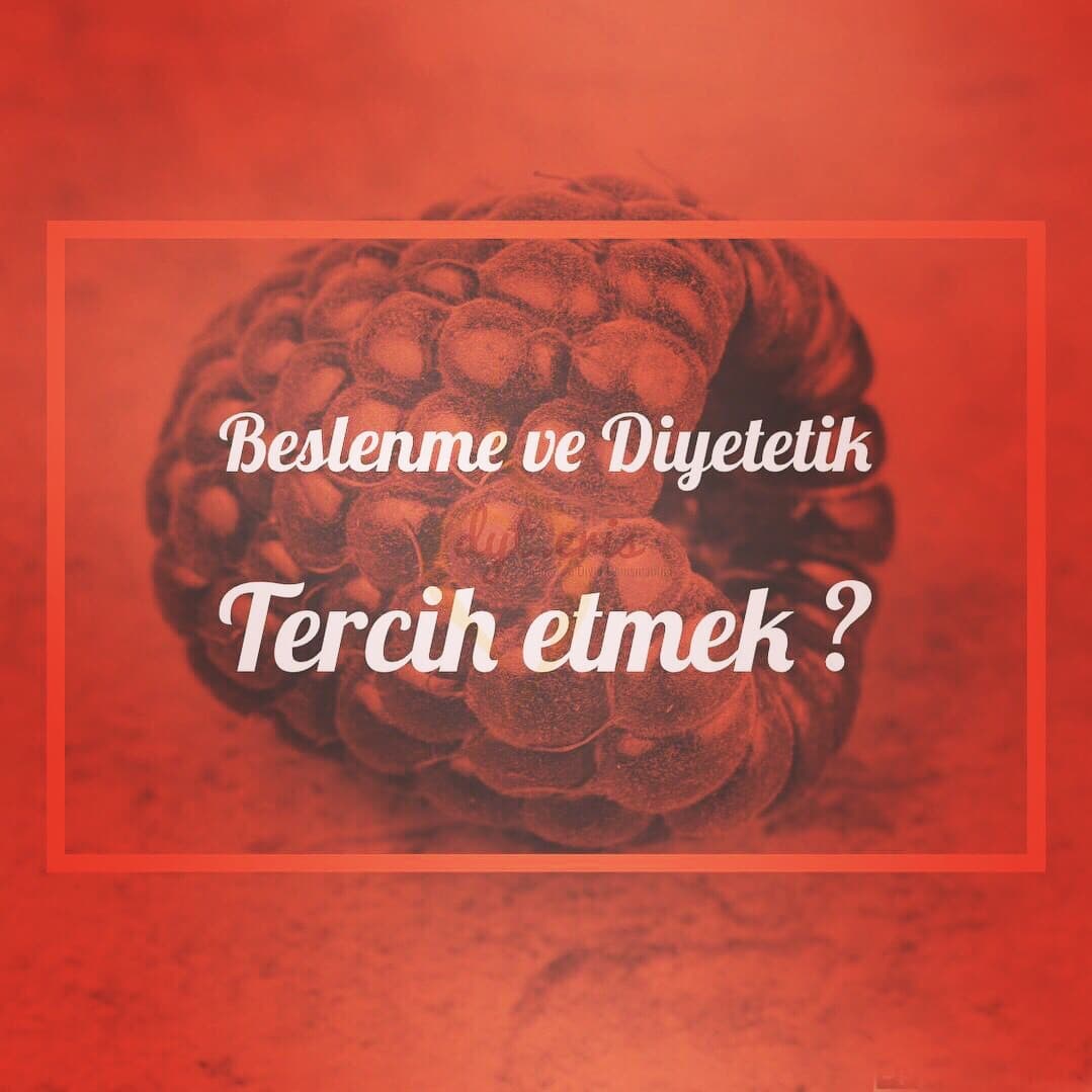 Beslenme ve diyetetik bölümünde eğitim