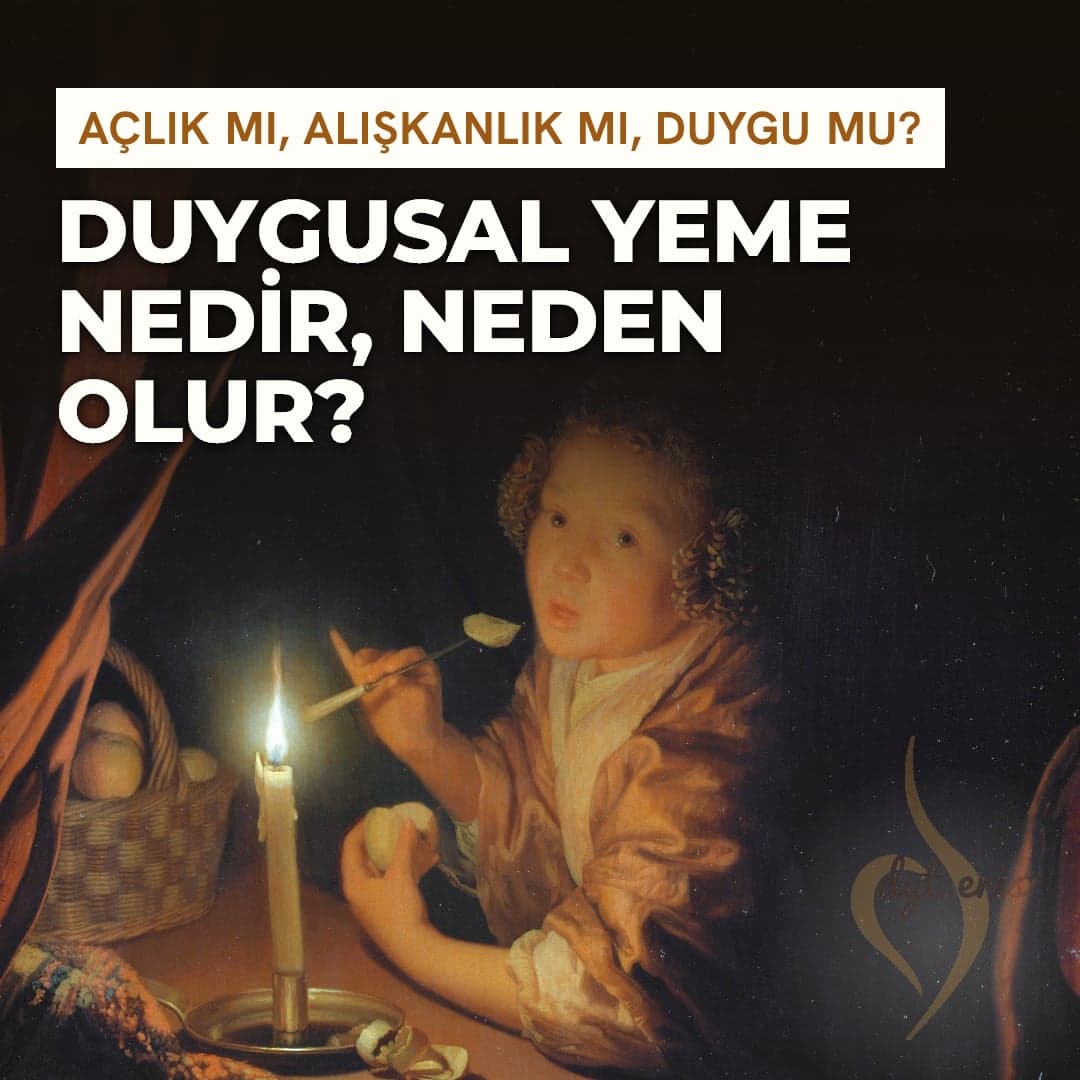Mum ışığında masada oturmuş, kaşıkla elma yiyen bir kız; Godfried Schalcken'in 1682 tarihli tablosu