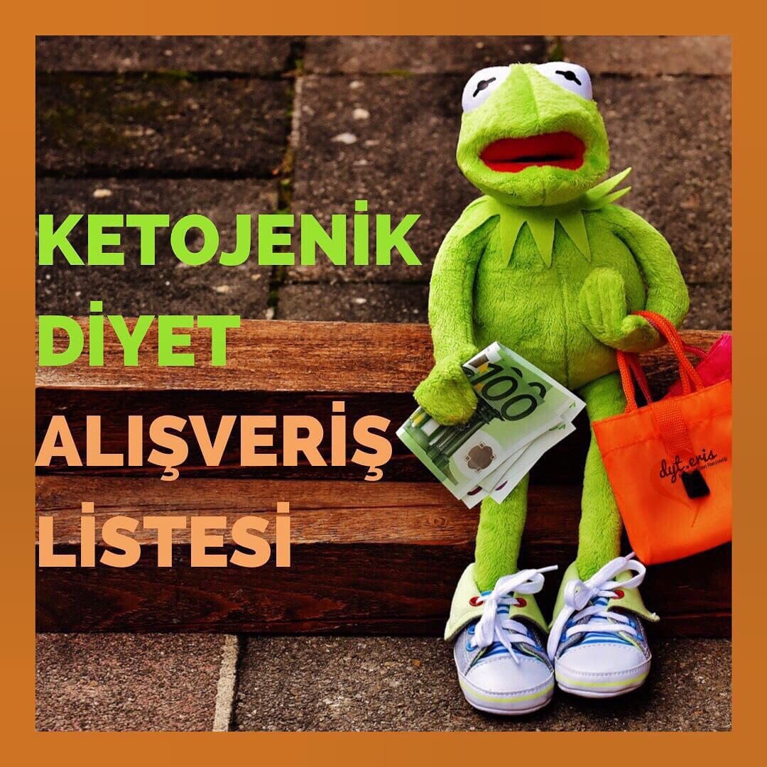 Ketojenik diyet alışveriş listesi ve uygun gıdalar