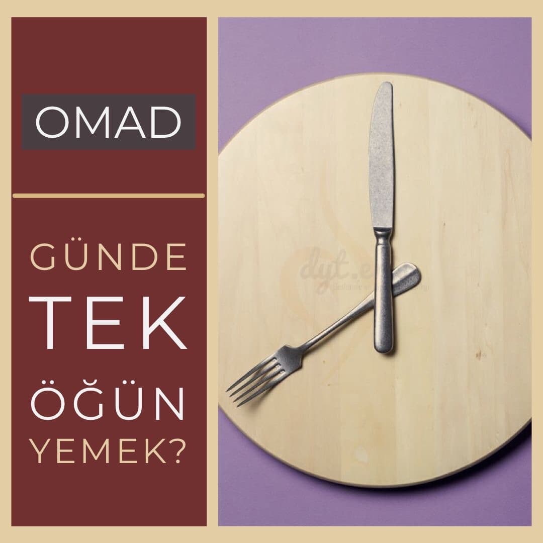 OMAD: günde tek öğün beslenme yöntemi